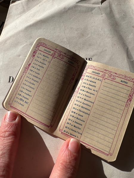 Mini 1927 Vintage Agenda