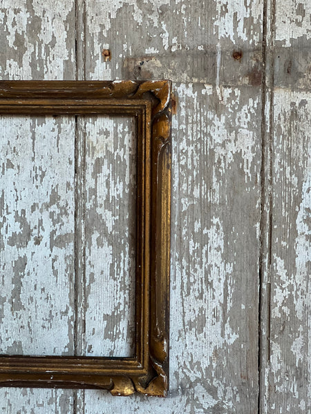 Antique Painted French Frame