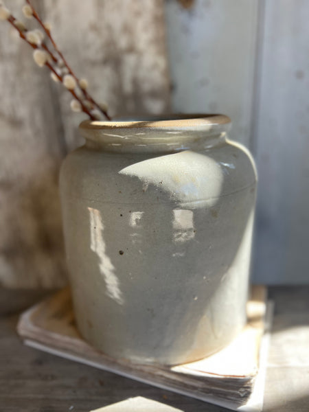 Large French Stoneware Jar