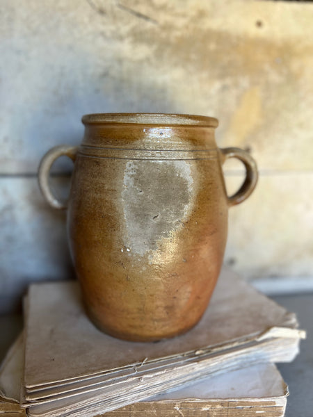 Handled French Confit Jar
