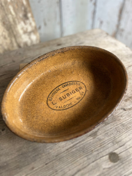 Vintage French Subiger Dish