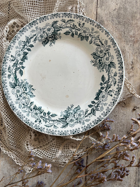 French Transferware Plate