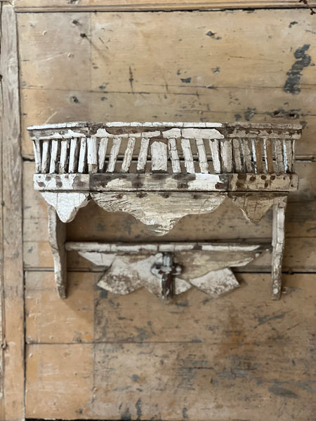 Antique Religious Shelf