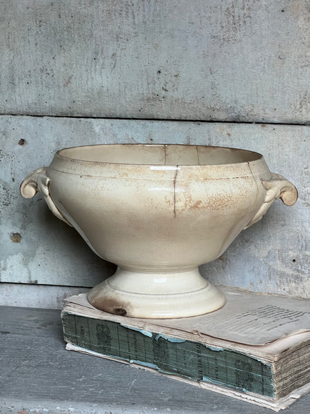 Crazed Rustic French Soupiere