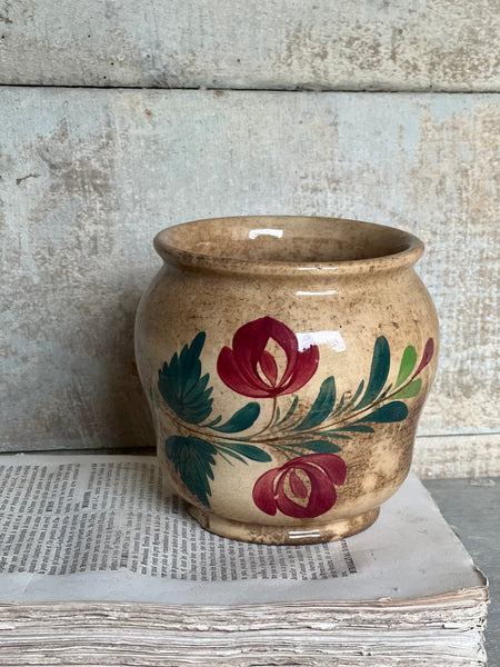 Stunning Terre de Fer Confiture Pot