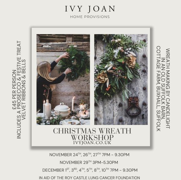 Wreath Making by Candlelight