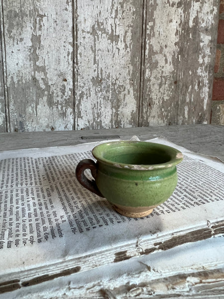 Mini Rustic French Vintage Cup