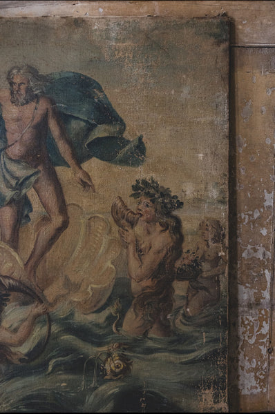 Large Mythical Antique Painting