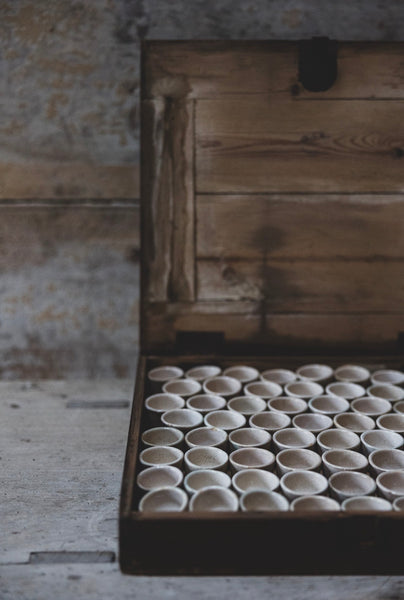 Vintage Escargot Stoneware Pots