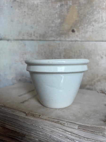 French Vintage Small Pudding Bowl