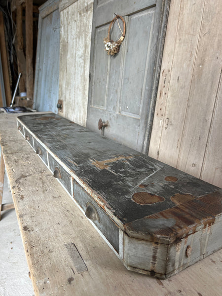 Vintage French Bank of Drawers