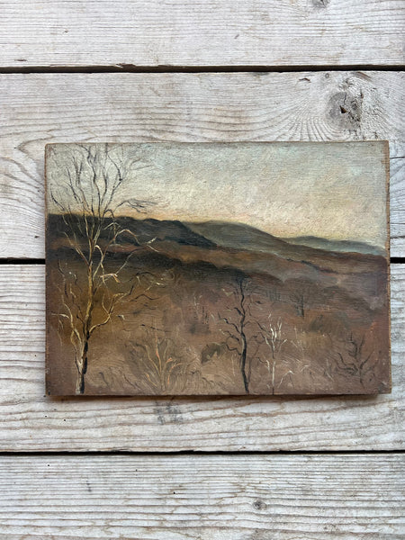 1929 Landscape Oil on Board