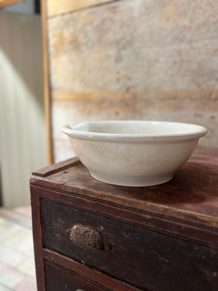 Large Beautifully Crazed French Bowl