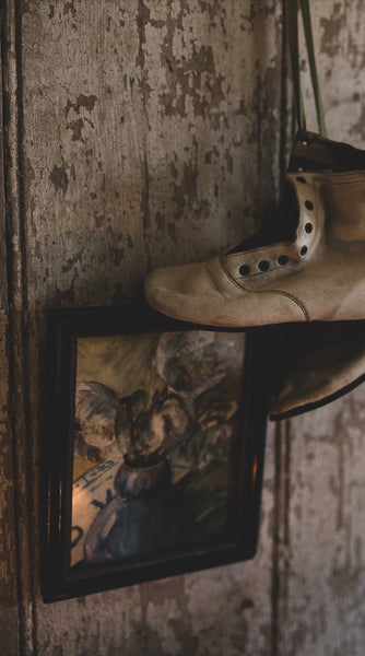 Beautiful Framed French Floral Painting