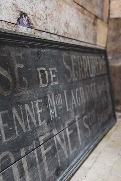 Antique French Sign