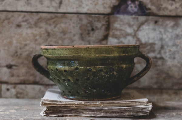 Large Vintage French Strainer