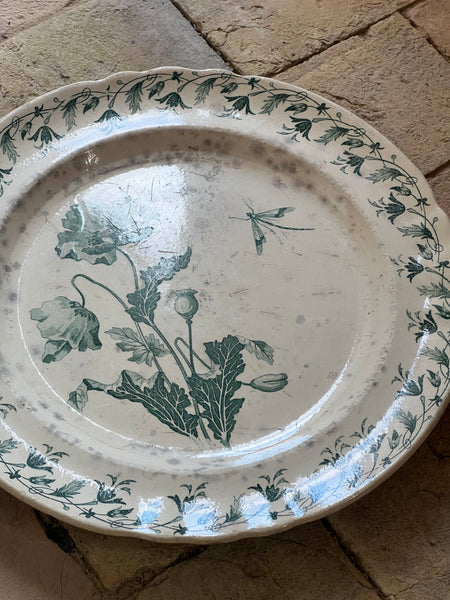Large Longchamp Vintage Plate