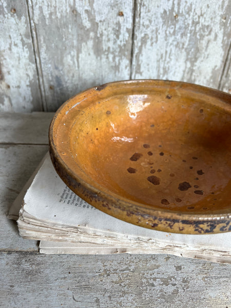 Antique Earthenware Bowl from Provence