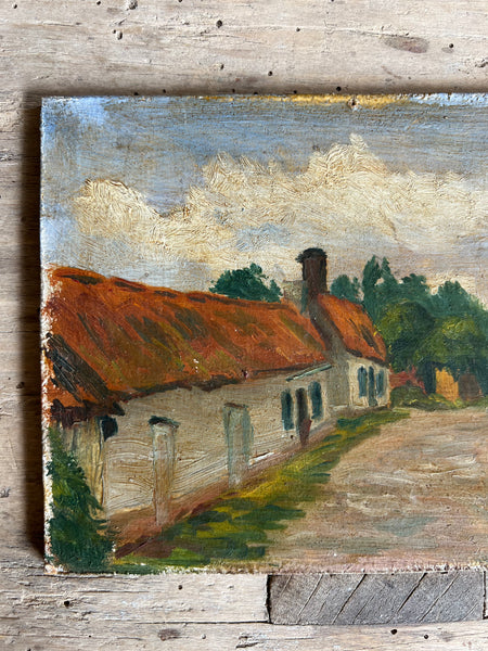 Mini French Oil Painting