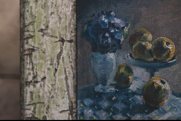 Floral Oil on Board