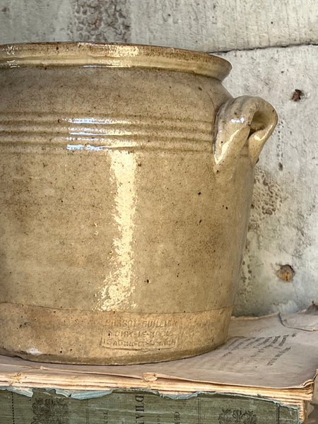 Small French Confit Jar Small