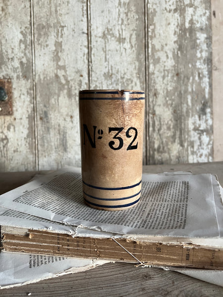 Vintage French Archer Mug