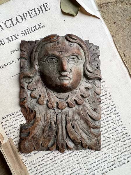 French Wooden Carving