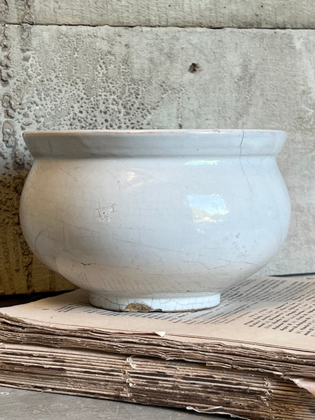French Vintage Confitures Pot