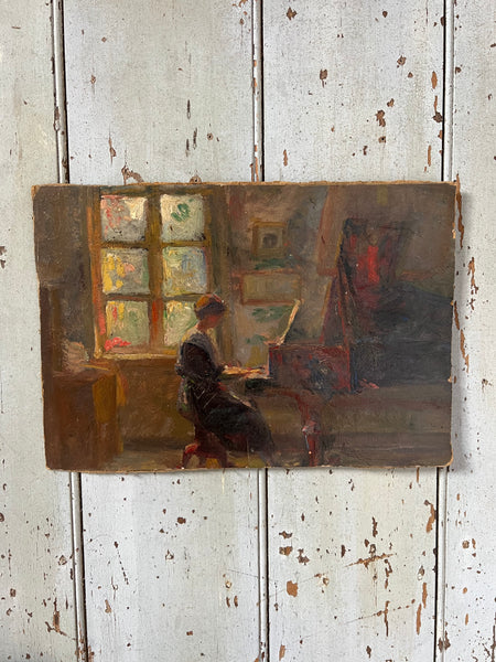 Antique French Study