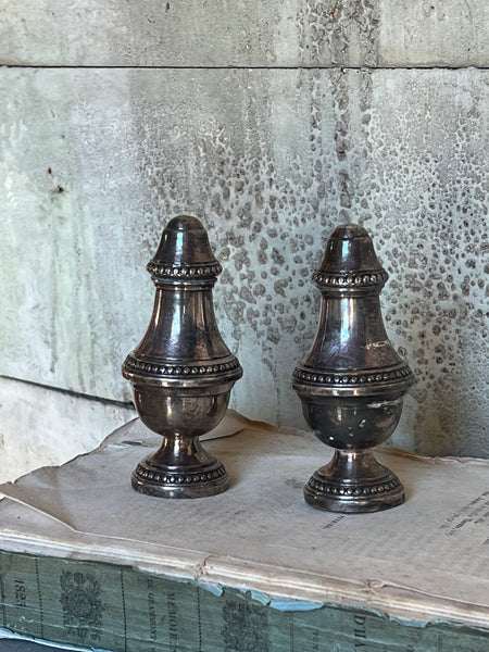 Antique French Salt & Pepper Set