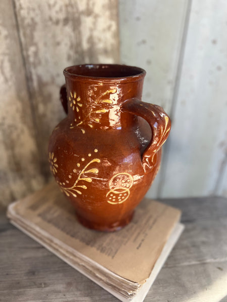 Rustic Handled French Confit Jar