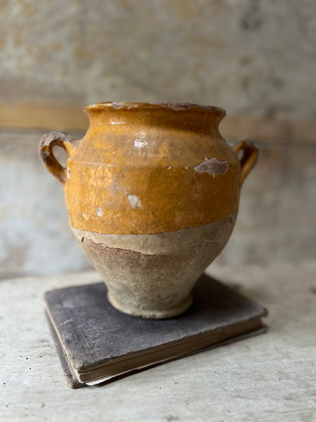 Antique French Confit Jar Small