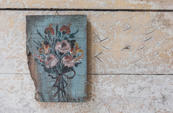 Gorgeous Swedish Floral Painting