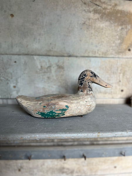 Vintage French Decoy Duck