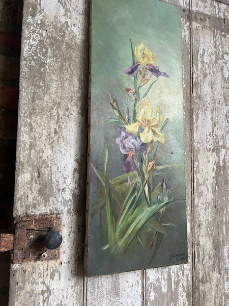 Stunning Floral Oil on Canvas