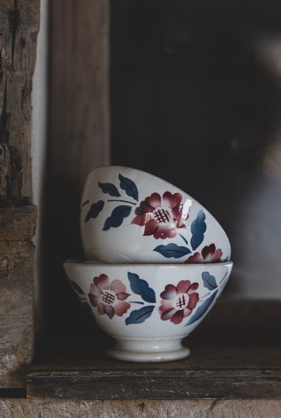 Mini Floral Detail Cafe au Lait bowl