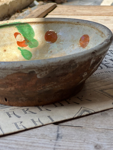 Beautiful Antique Hungarian Bowl