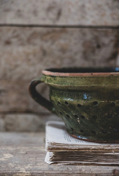Large Vintage French Strainer