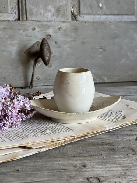 Small Vintage French Sauce Dish