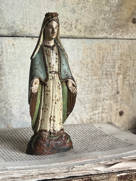 French Antique Religious Figure
