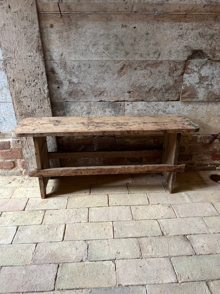 Rustic French Bench