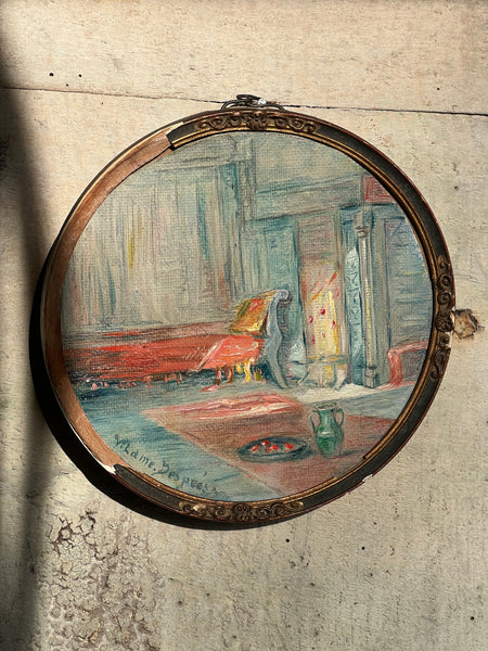 Vintage French Painting