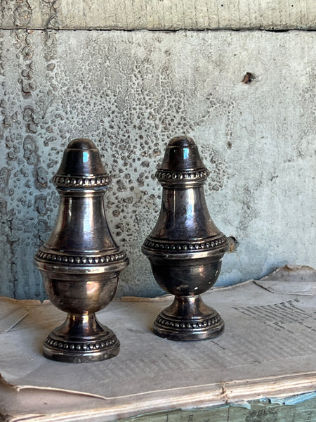 Antique French Salt & Pepper Set