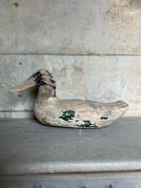 Vintage French Decoy Duck