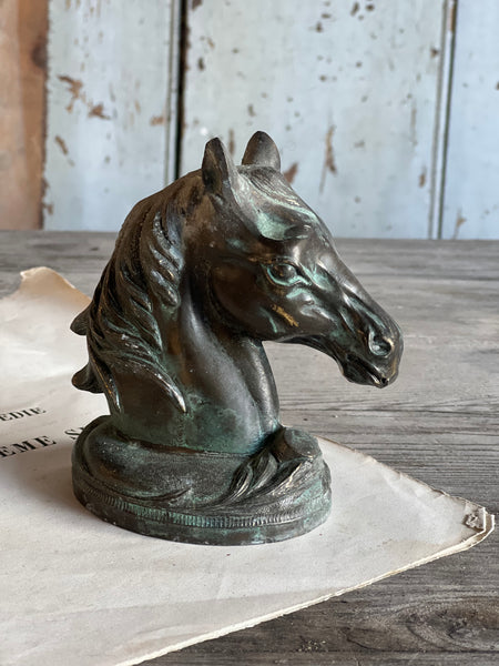 Vintage French Horses Head