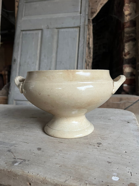 Crazed Vintage French Soupiere