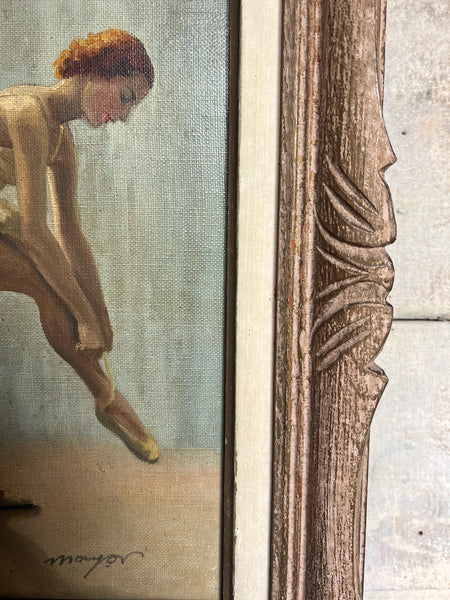 Beautiful French Framed Ballerina