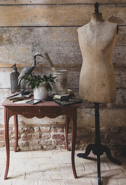 Antique Parisian Mannequin with Stand