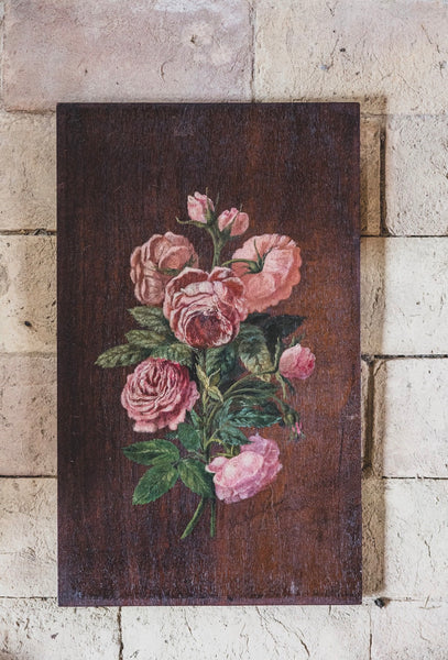 Vintage Floral Oil Painting