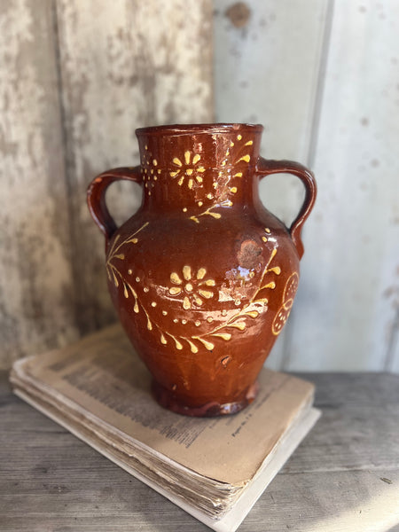 Rustic Handled French Confit Jar